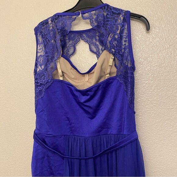 WEISSMAN Dance Costume ballet lyrical purple blue dress Just A Game 11603 SA - Picture 5 of 16